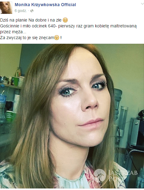 Monika Krzywkowska, fot: Facebook