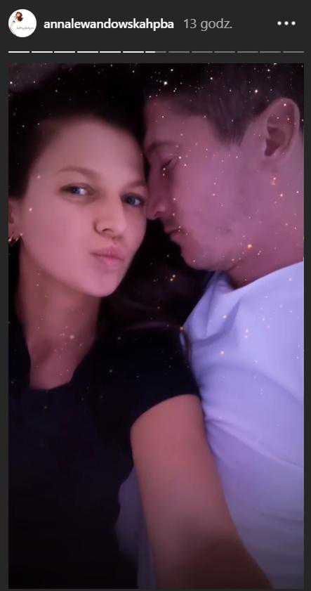 Ania i Robert Lewandowscy