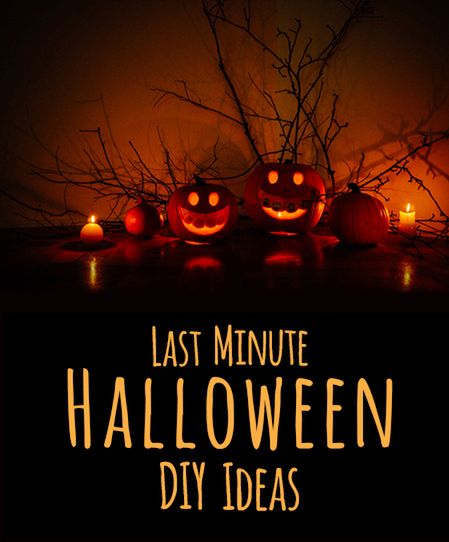 Last Minute Halloween DIY Ideas