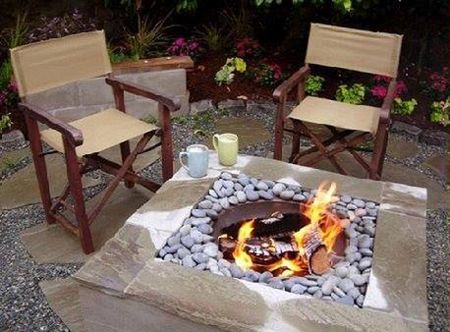 Square Fire Pit