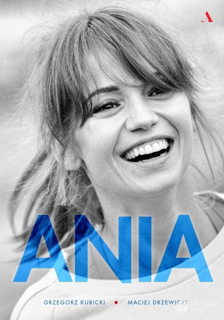 Anna Przybylska - okładka biografii. Książka "Ania"