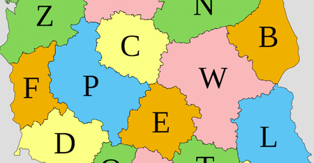 Wykaż się znajomością tablic rejestracyjnych i województw. Do dzieła!