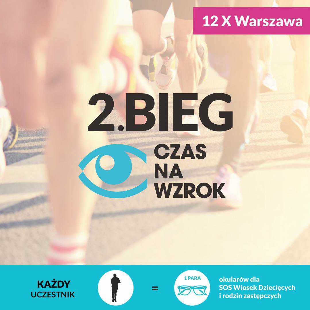 Bieg Czas Na Wzrok 2019 - zapisy ruszyły