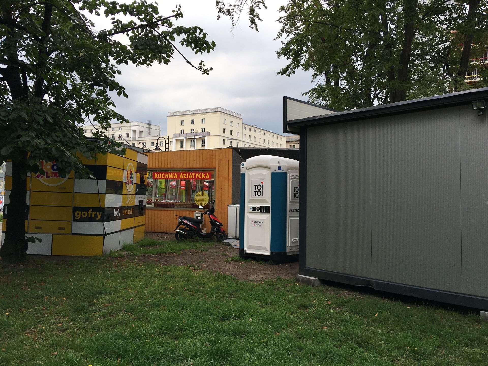 Działka Tadeusza Kossa na placu Defilad. 