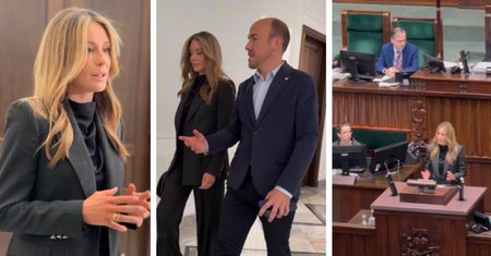 Małgorzata Rozenek podsumowała wizytę w Sejmie. Internauci się wkurzyli