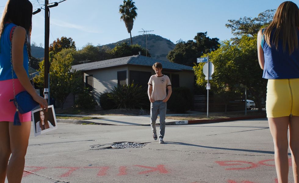 Kadr z filmu "Tajemnice Silver Lake" 