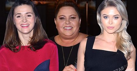 Dorota Wellman, Agnieszka Grochowska, Marcin Meller i Michał Koterski z dziewczyną na premierze filmu "Obce niebo" [GALERIA]
