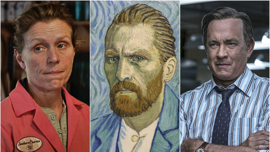 Mocni kandydaci do Oscara: Frances McDormand, "Twój Vincent", Tom Hanks