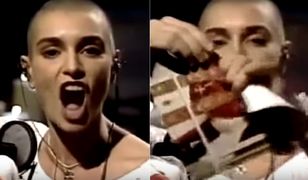 Podarcie zdjęcia Jana Pawła II na wizji wywołało skandal. Tego nie było w scenariuszu