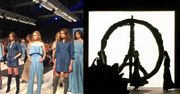Wzruszający finał pokazu Natalii Jaroszewskiej na Fashion Week Poland. Projektantka nawiązała do tragicznych wydarzeń w Paryżu