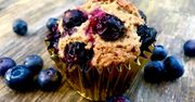 Wegańskie muffinki z owocami