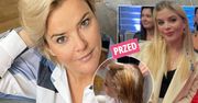 Monika Richardson zabrała córkę do fryzjera. "Włosy na kolor brudnej ścierki". Tak wygląda 18-letnia Zosia po odważnej metamorfozie