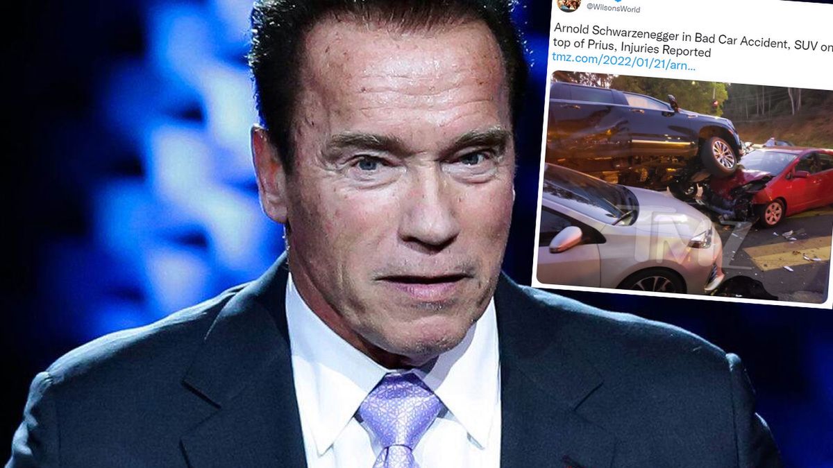 Arnold Schwarzenegger miał poważny wypadek samochodowy. Zdjęcia zmiażdżonych aut porażają. W jakim jest stanie?