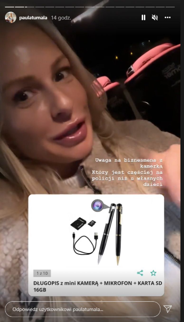 Paula Tumala ostrzega przed ojcem swoich córek