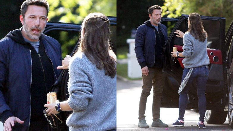 Ben Affleck i Jennifer Garner kłócą się przed domem aktorki w Święto Dziękczynienia (FOTO)