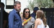 Ben Affleck i Jennifer Garner w kościele. Aktor czule przytulał córkę