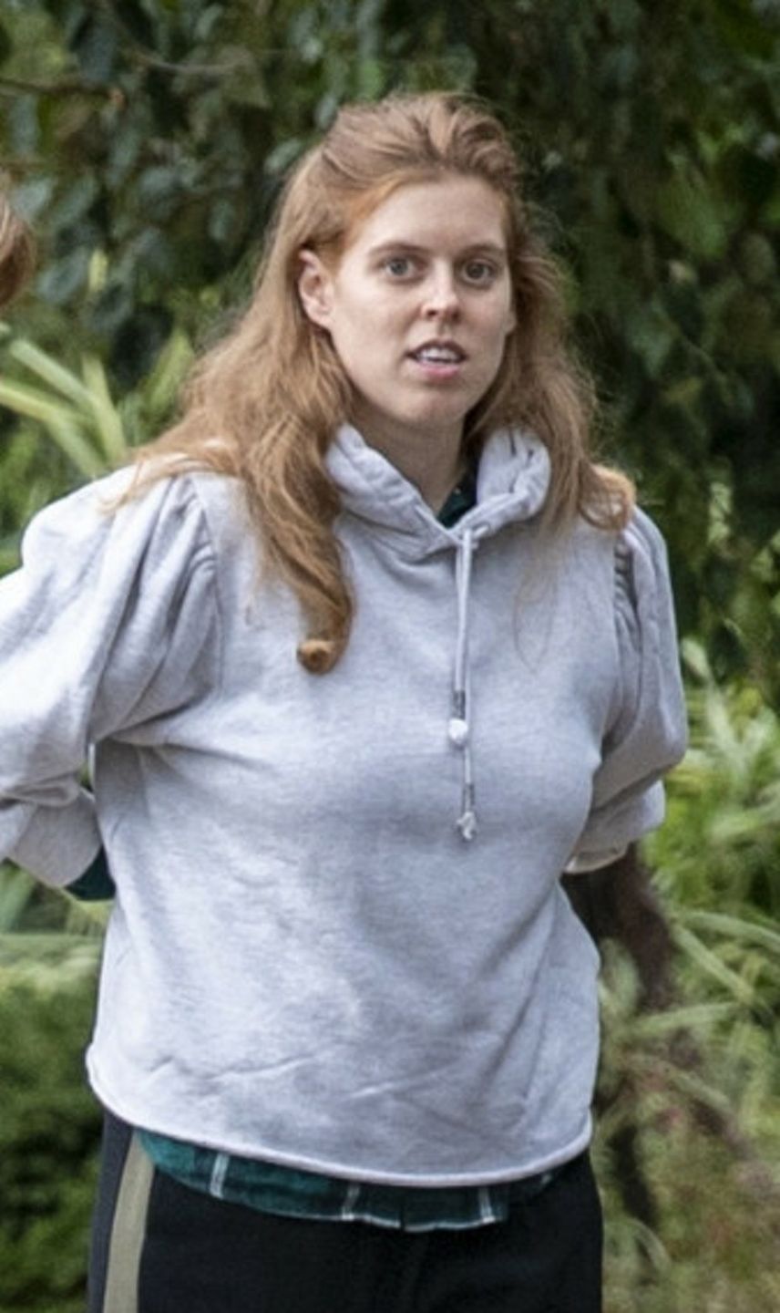 Księżniczka Beatrice z mężem i córką
