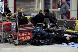 Europejskie lotniska sparaliżował śnieg