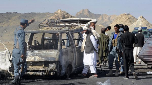 W mikrobusie żywcem spłonęło siedem osób