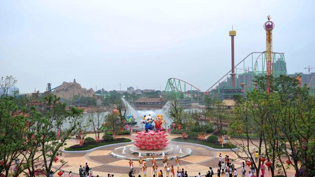 Park rozrywki Wanda City w Nanchanie