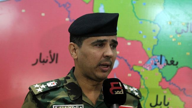 Przedstawiciel MSW Iraku Saad Maan