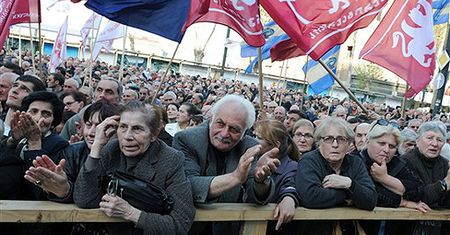 "Nie będziemy rozmawiać, póki prezydent nie odejdzie"