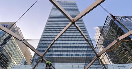 2714 bankierów City zarabia po ponad 1 mln EUR