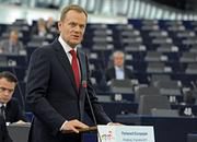 Premier Donald Tusk przemawia w Parlamencie Europejskim