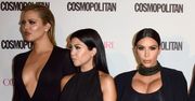 Siostry Kardashian rywalizują ze sobą na dekolty