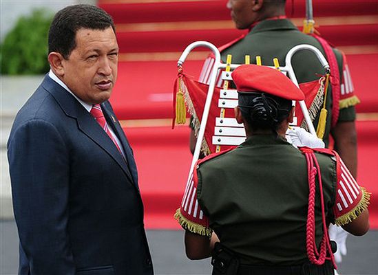 Szef telewizji zatrzymany za krytykę Chaveza