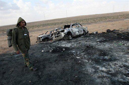Amerykanie wstrzymali atakowanie celów w Libii