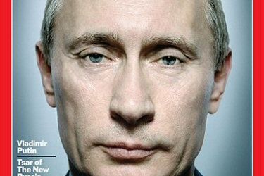 Kreml rad z tytułu "Time`a" dla Putina