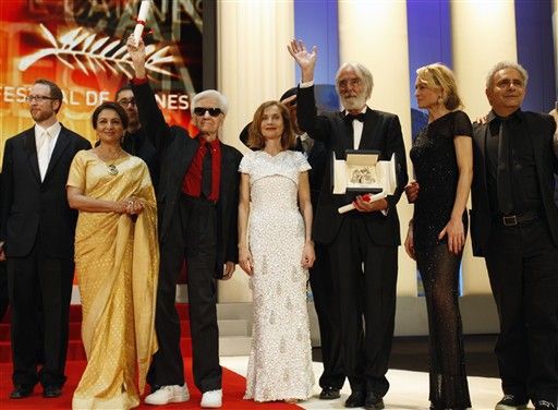 Zakończył się festiwal w Cannes - Haneke ze Złotą Palmą