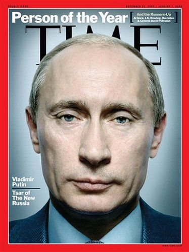 Kreml rad z tytułu "Time`a" dla Putina
