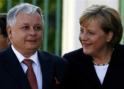 Kaczyński i Merkel rozmawiali w cztery oczy