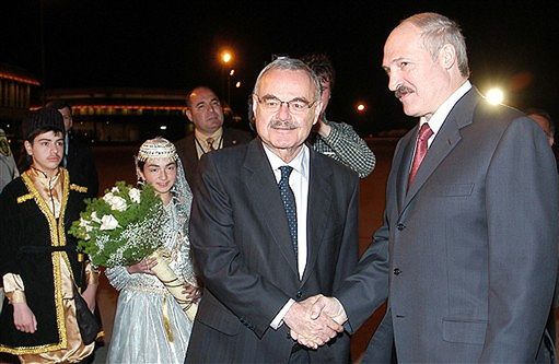 Łukaszenka odwiedził Azerbejdżan