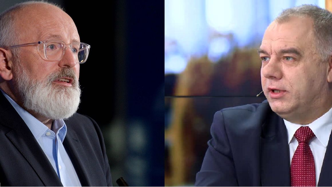 Timmermans zapowiada koniec węgla, Sasin twierdzi, że Polska "nie przyjmuje tego do wiadomości".