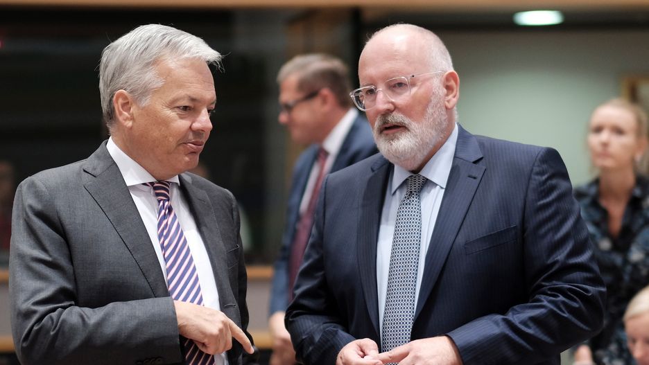 Didier Reynders ma pilotować kwestie art. 7, czym wcześniej zajmował się Frans Timmermans
