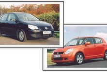 Volkswagen Polo kontra Suzuki Swift