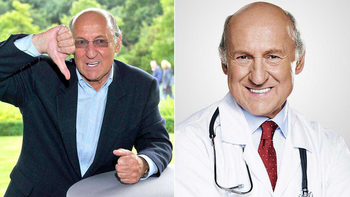 Piotr Fronczewski jako doktor Zych w serialu W rytmie serca