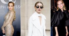 Gwiazdy na Paris Fashion Week haute couture
