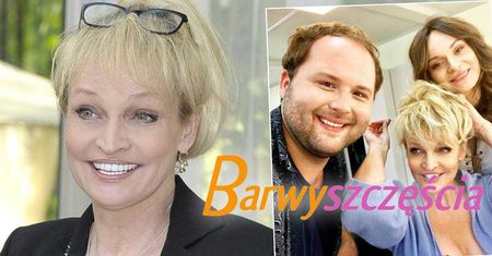 Roznegliżowana Adrianna Biedrzyńska na planie "Barw szczęścia". Tak radzi sobie w upalne dni!