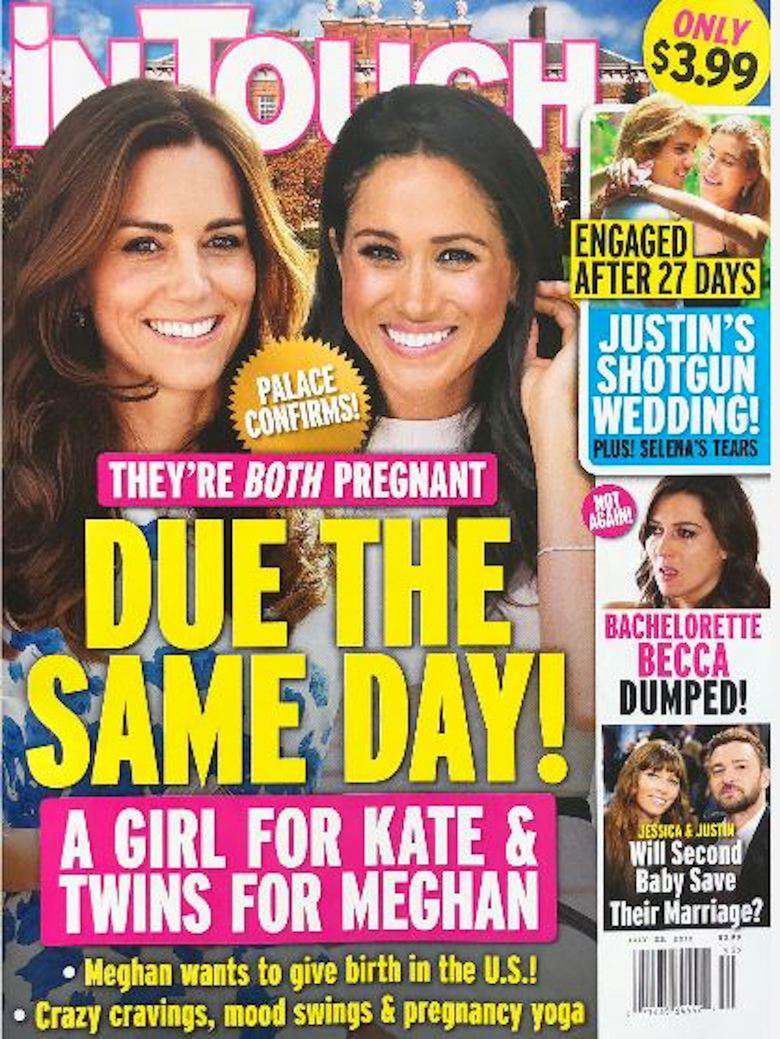 Księżna Kate i Meghan Markle są w ciąży
