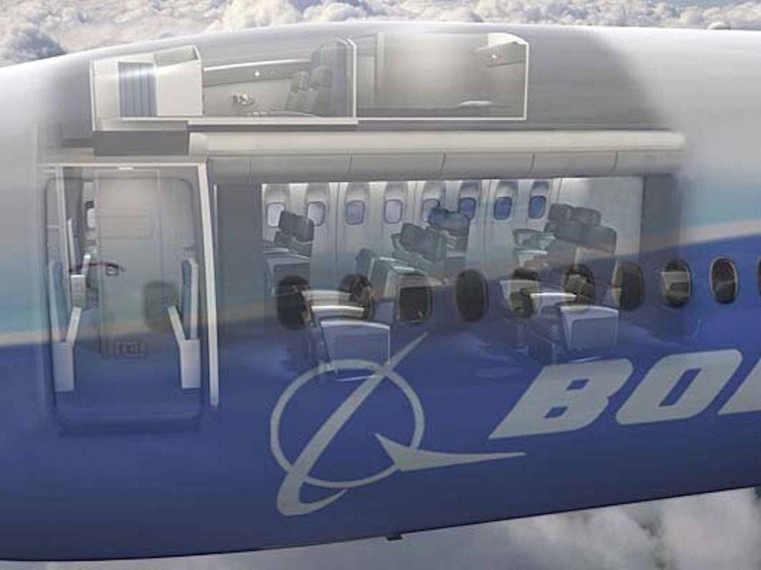 Pomieszczenie załogi w Boeingu 777 