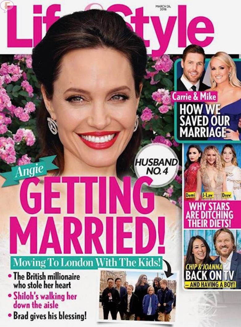 Angelina Jolie czwarty ślub – Life&Style