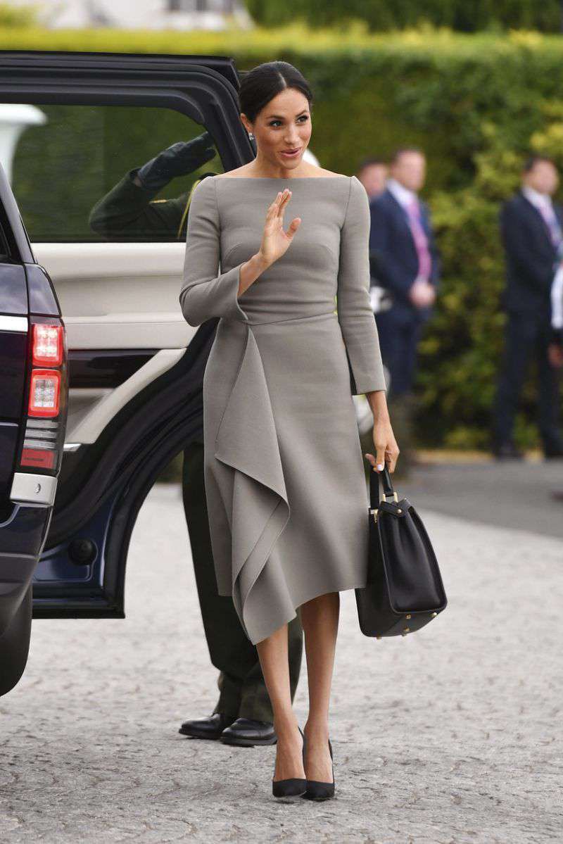 Meghan Markle w sukience Roland Mouret