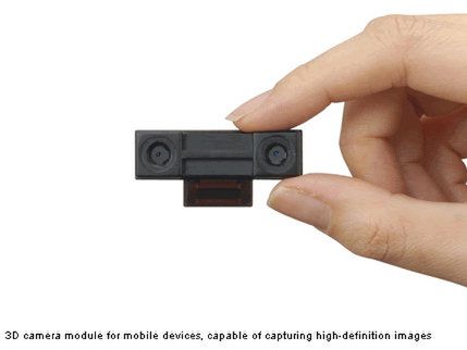 Komórkowa kamera 3D od Sharpa