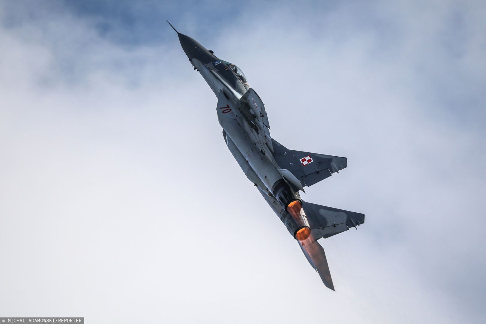 MiG-29 znów wzbił się w powietrze. Pierwszy lot od wielu miesięcy