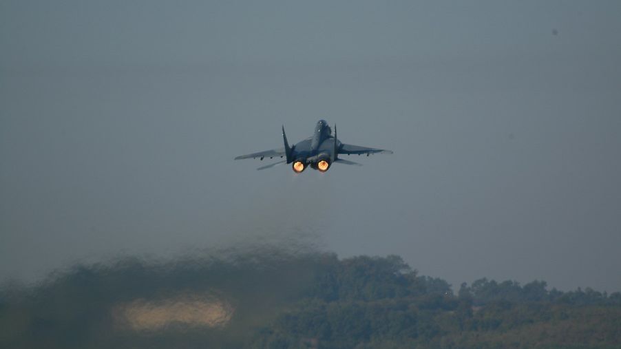 W okolicach Mińska Mazowieckiego zaginął polski MiG-29                                