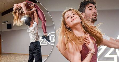 Ania Karwan robi cuda na treningu przed "TzG". Takiej pupy może pozazdrościć jej sama J.Lo